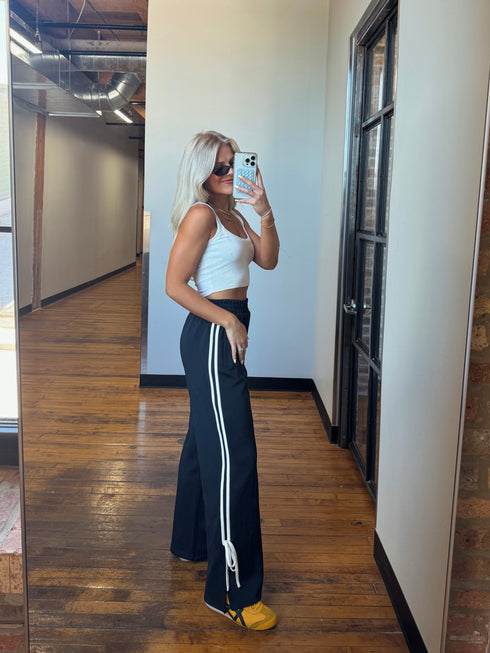 Daily Girl Track Pant // Navy